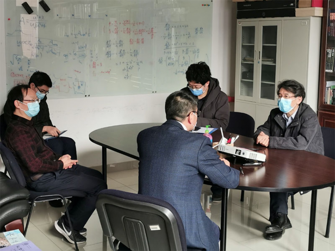 Tsinghua Vice President Xue Qikun visits DoA