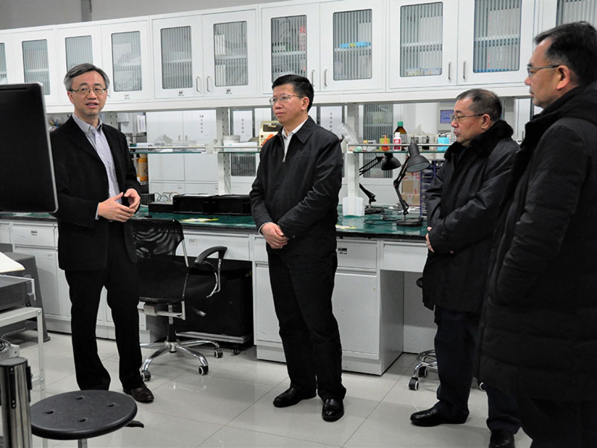 CNSA officials visited Tsinghua to discuss the HUBS project