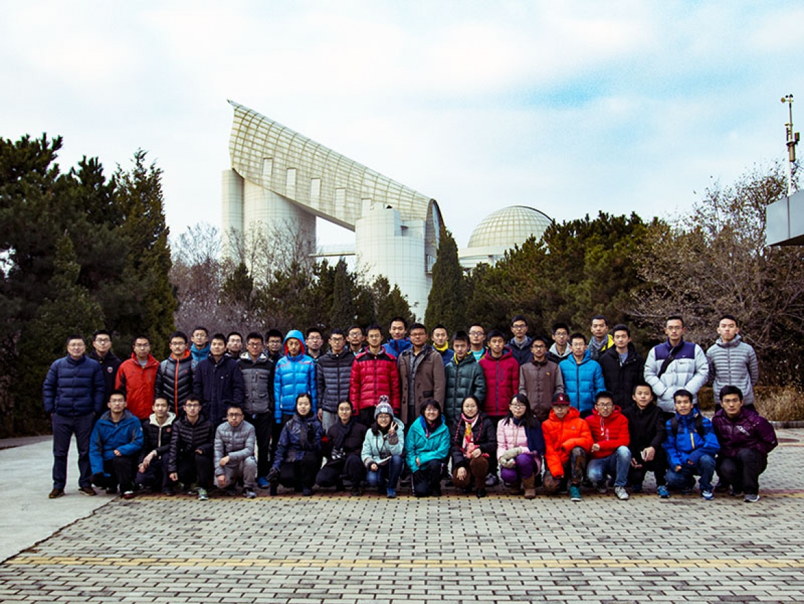 Tsinghua Students Visit Xinglong Observing Station (NAOC)